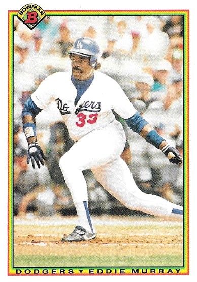 Murray, Eddie / 1990 Los Angeles Dodgers / Bowman #101