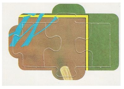 Musial, Stan / 1988 St. Louis Cardinals / Donruss Puzzle Card #16-17-18