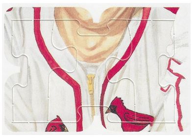Musial, Stan / 1988 St. Louis Cardinals / Donruss Puzzle Card #40-41-42