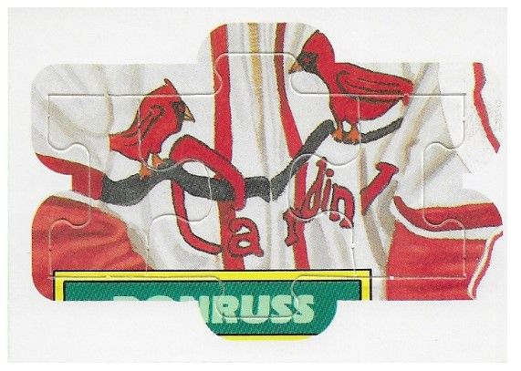 Musial, Stan / 1988 St. Louis Cardinals / Donruss Puzzle Card #49-50-51