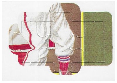 Musial, Stan / 1988 St. Louis Cardinals / Donruss Puzzle Card #52-53-54
