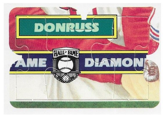 Musial, Stan / 1988 St. Louis Cardinals / Donruss Puzzle Card #58-59-60