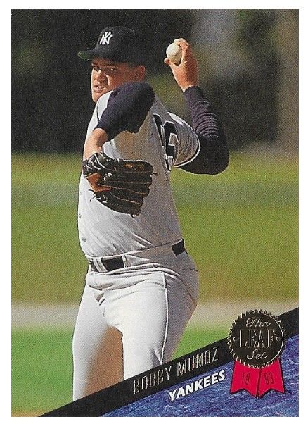 Munoz, Bobby / 1993 New York Yankees / Leaf #548