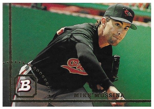 Mussina, Mike / 1994 Baltimore Orioles / Bowman #627
