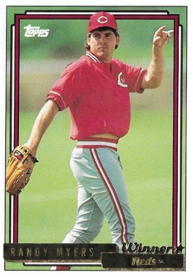 Myers, Randy / 1992 Cincinnati Reds / Topps #24