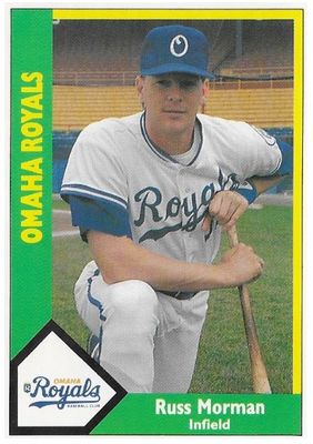 Morman, Russ / 1990 Omaha Royals / CMC #190
