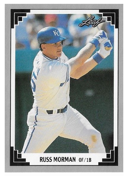 Morman, Russ / 1991 Kansas City Royals / Leaf #263