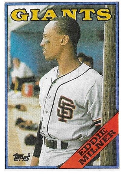 Milner, Orlando / 1988 San Francisco Giants / Topps #677