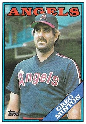 Minton, Greg / 1988 California Angels / Topps #129