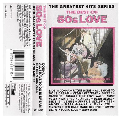 Various Artists / The Best of 50s Love / Priority 4XL-9710