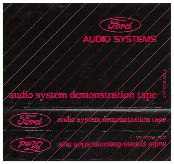 Various Artists / Ford Audio Systems - Demonstration Tape / Loran (1987)