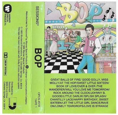 Various Artists / Bop / Sessions OPCS-4518 / Three Tape Set