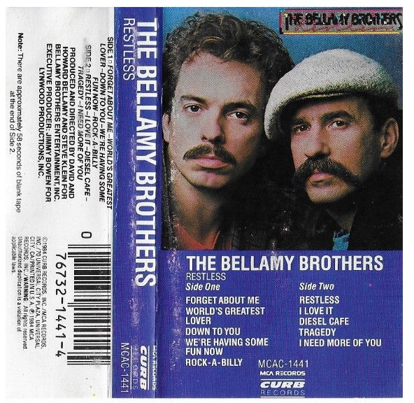 Bellamy Brothers, The / Restless / MCA-Curb MCAC-1441