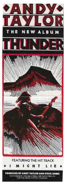 Taylor, Andy / Thunder - The New Album (1987)