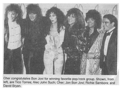 Bon Jovi / Cher Congratulates Bon Jovi (1988)
