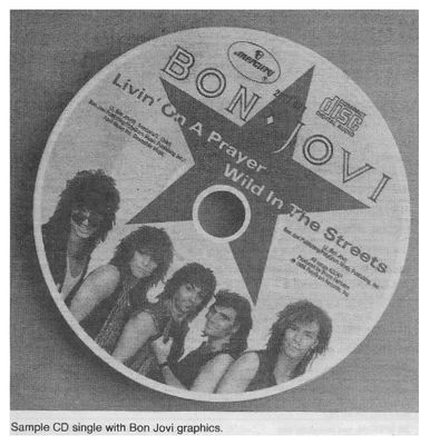 Bon Jovi / Sample CD Single with Bon Jovi Graphics / 1987