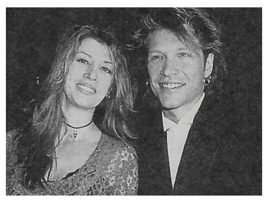 Bon Jovi, Jon / With Wife Dorothea (1993)