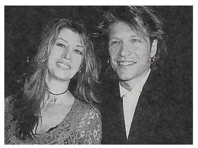Bon Jovi, Jon / With Wife Dorothea / 1993