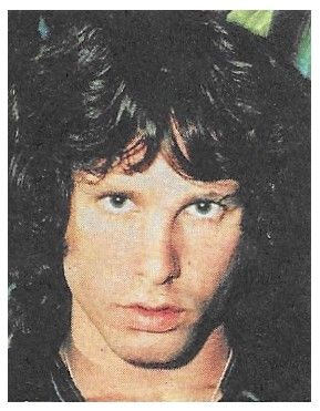Doors, The / Jim Morrison Closeup-Black Shirt