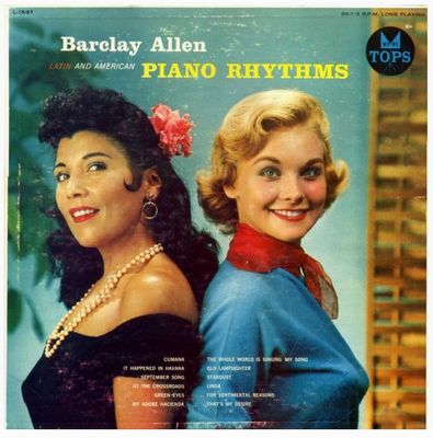 Allen, Barclay / Latin + American Piano Rhythms / Tops L1597