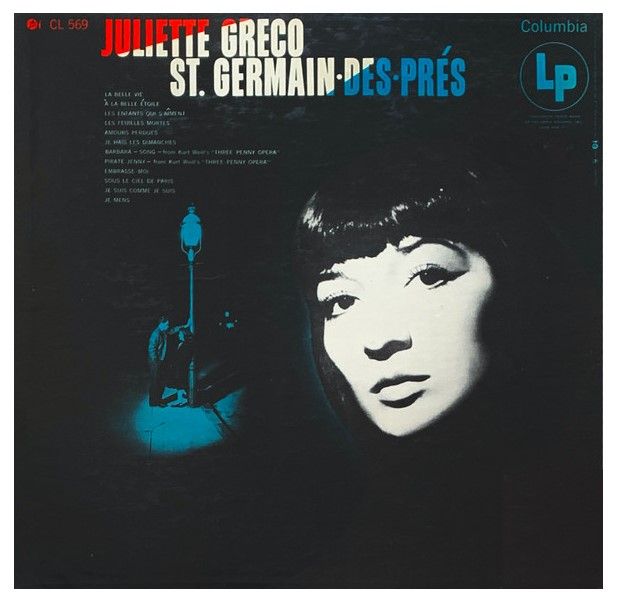 Greco, Juliette / St. Germain-Des-Pres (1956)