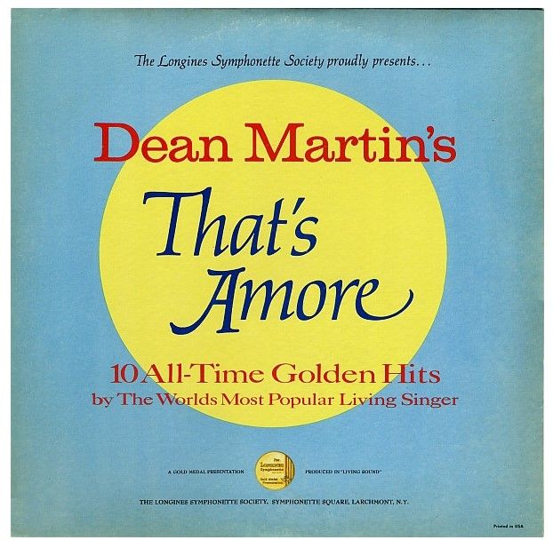 Martin, Dean / That&#39;s Amore / Longines SYS-5235