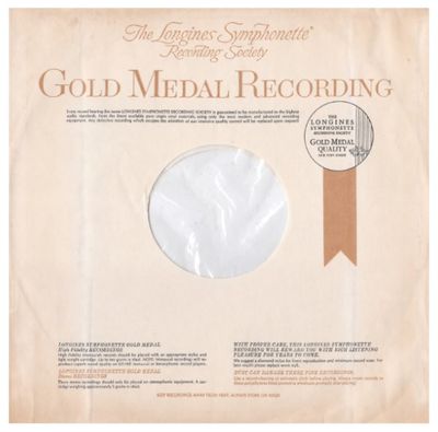 Longines Symphonette Recording Society / Gold Medal Recording (1970)