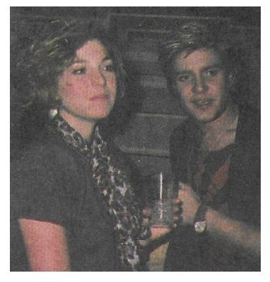 Duran Duran / Simon Le Bon with Tatum O'Neal - Hard Rock Cafe / 1984