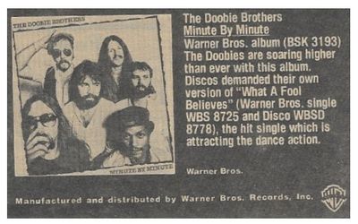 Doobie Brothers, The / Minute By Minute / 1979