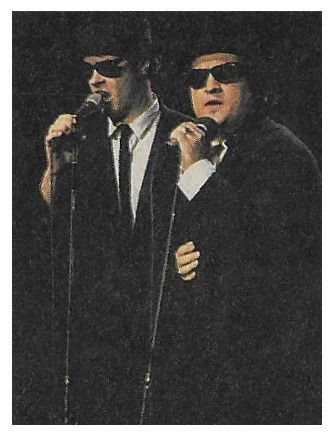 Blues Brothers, The / On Stage - John Belushi On Right (1979)