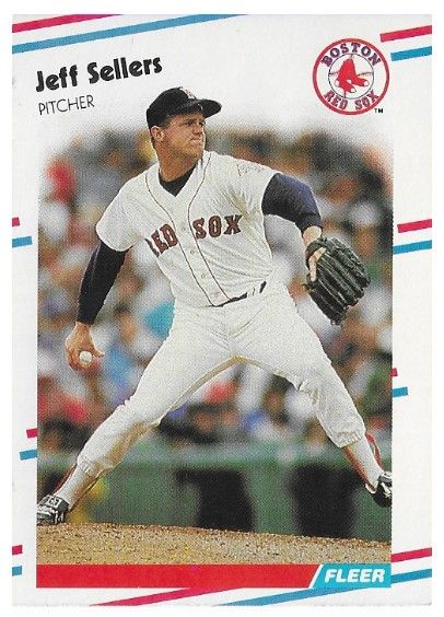 Sellers, Jeff / 1988 Boston Red Sox / Fleer #366