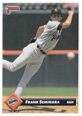 Seminara, Frank / 1993 San Diego Padres / Donruss #550