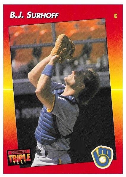 Surhoff, B.J. / 1992 Milwaukee Brewers / Triple Play #56
