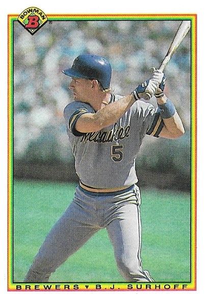 Surhoff, B.J. / 1990 Milwaukee Brewers / Bowman #393