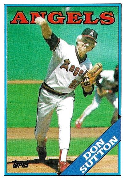 Sutton, Don / 1988 California Angels / Topps #575
