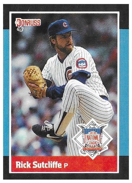 Sutcliffe, Rick / 1988 Chicago Cubs / Donruss #43