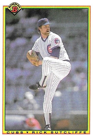 Sutcliffe, Rick / 1990 Chicago Cubs / Bowman #21