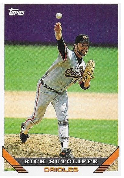 Sutcliffe, Rick / 1993 Baltimore Orioles / Topps #274