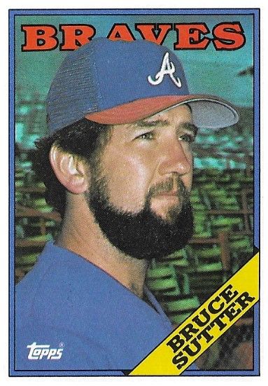 Sutter, Bruce / 1988 Atlanta Braves / Topps #155