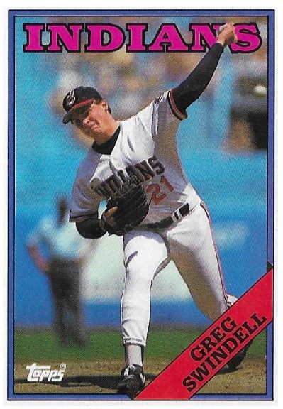 Swindell, Greg / 1988 Cleveland Indians / Topps #22