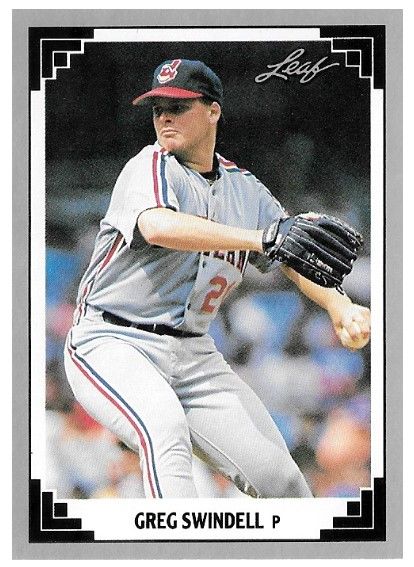 Swindell, Greg / 1991 Cleveland Indians / Leaf #6