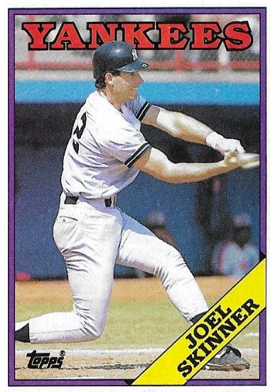 Skinner, Joel / 1988 New York Yankees / Topps #109