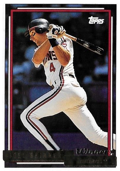 Skinner, Joel / 1992 Cleveland Indians / Topps #378