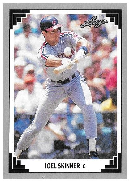 Skinner, Joel / 1991 Cleveland Indians / Leaf #211