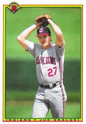 Skalski, Joe / 1990 Cleveland Indians / Bowman #323