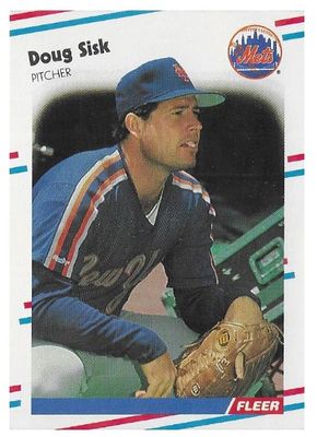 Sisk, Doug / 1988 New York Mets / Fleer #150