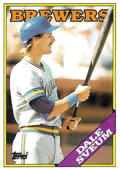 Sveum, Dale / 1988 Milwaukee Brewers / Topps #592