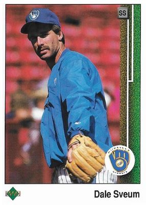 Sveum, Dale / 1989 Milwaukee Brewers / Upper Deck #421