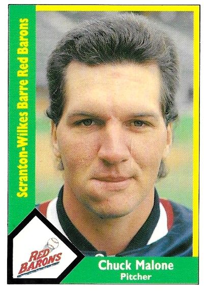 Malone, Chuck / 1990 Scranton Wilkes-Barre Red Barons / CMC #230