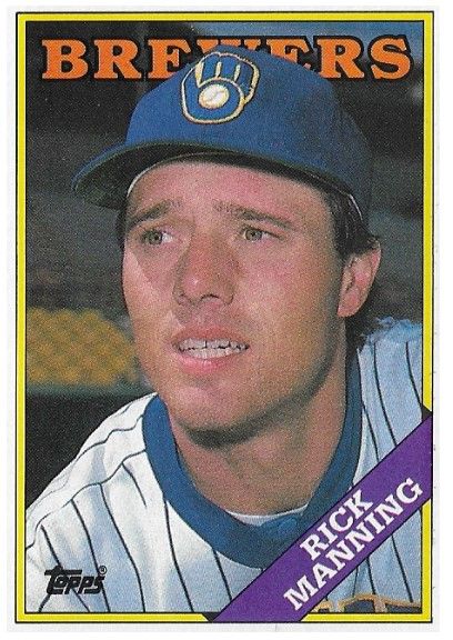 Manning, Rick / 1988 Milwaukee Brewers / Topps #441